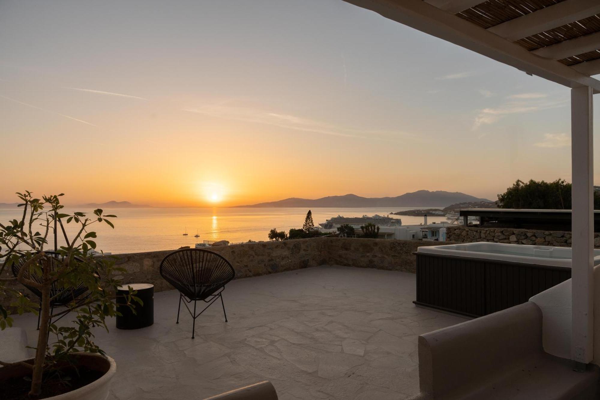 Boho Origin Mykonos Appartement Mykonos Town Buitenkant foto